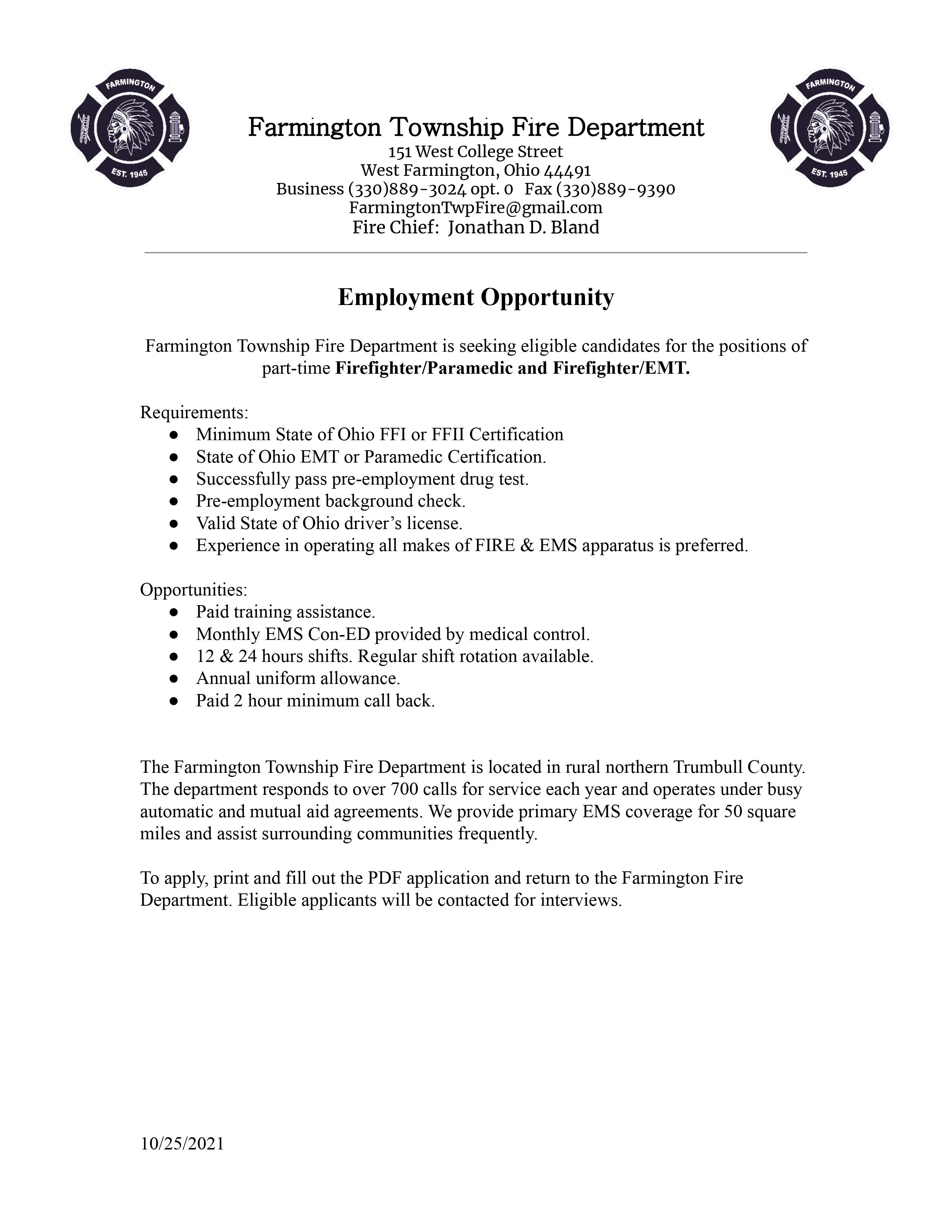 employment poster